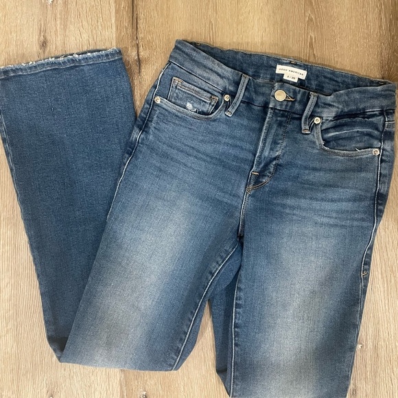 Good American Denim - Good American Flare Bootcut Women’s Denim Jeans Size 26